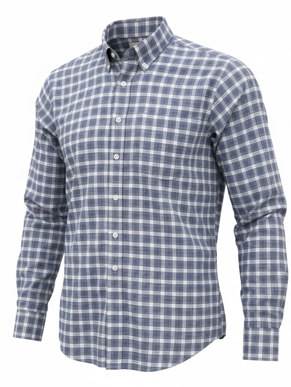 Billy Reid Button Down Plaid Shirt Size XL